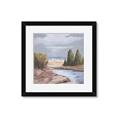 Picture of Small Lake in the Desert _GroupedProduct_Square_Framed_Matted_