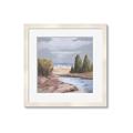 Picture of Small Lake in the Desert _GroupedProduct_Square_Framed_Matted_