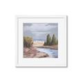Picture of Small Lake in the Desert _GroupedProduct_Square_Framed_Matted_