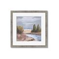 Picture of Small Lake in the Desert _GroupedProduct_Square_Framed_Matted_