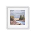 Picture of Small Lake in the Desert _GroupedProduct_Square_Framed_Matted_