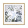 Picture of Floating Leaves _GroupedProduct_Square_Framed_Matted_