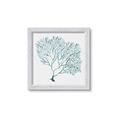 Picture of Teal Coral I  _GroupedProduct_Square_Framed_Matted_