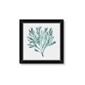 Picture of Teal Coral II  _GroupedProduct_Square_Framed_Matted_
