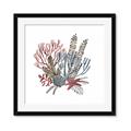 Picture of Ocean Coral l _GroupedProduct_Square_Framed_Matted_