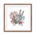Picture of Ocean Coral l _GroupedProduct_Square_Framed_Matted_