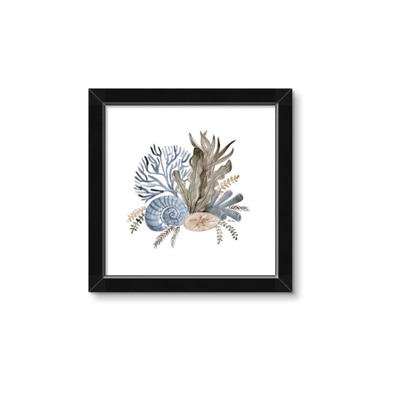 Picture of Ocean Coral ll _GroupedProduct_Square_Framed_Matted_