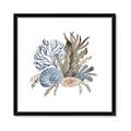 Picture of Ocean Coral ll _GroupedProduct_Square_Framed_Matted_