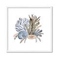 Picture of Ocean Coral ll _GroupedProduct_Square_Framed_Matted_