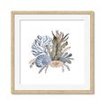 Picture of Ocean Coral ll _GroupedProduct_Square_Framed_Matted_