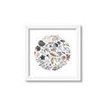 Picture of Coral circle II _GroupedProduct_Square_Framed_Matted_