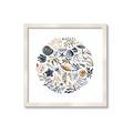 Picture of Coral circle II _GroupedProduct_Square_Framed_Matted_