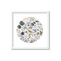 Picture of Coral circle II _GroupedProduct_Square_Framed_Matted_