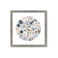 Picture of Coral circle II _GroupedProduct_Square_Framed_Matted_
