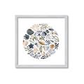 Picture of Coral circle II _GroupedProduct_Square_Framed_Matted_
