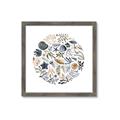 Picture of Coral circle II _GroupedProduct_Square_Framed_Matted_