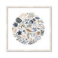 Picture of Coral circle II _GroupedProduct_Square_Framed_Matted_