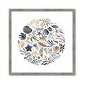 Picture of Coral circle II _GroupedProduct_Square_Framed_Matted_