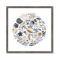 Picture of Coral circle II _GroupedProduct_Square_Framed_Matted_