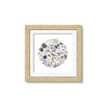 Picture of Coral circle II _GroupedProduct_Square_Framed_Matted_