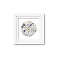 Picture of Coral circle II _GroupedProduct_Square_Framed_Matted_