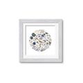 Picture of Coral circle II _GroupedProduct_Square_Framed_Matted_