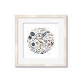 Picture of Coral circle II _GroupedProduct_Square_Framed_Matted_