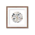 Picture of Coral circle II _GroupedProduct_Square_Framed_Matted_