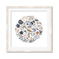 Picture of Coral circle II _GroupedProduct_Square_Framed_Matted_