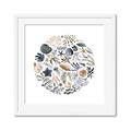 Picture of Coral circle II _GroupedProduct_Square_Framed_Matted_