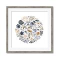Picture of Coral circle II _GroupedProduct_Square_Framed_Matted_