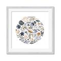 Picture of Coral circle II _GroupedProduct_Square_Framed_Matted_