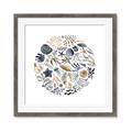 Picture of Coral circle II _GroupedProduct_Square_Framed_Matted_