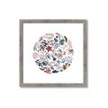 Picture of Coral circle I _GroupedProduct_Square_Framed_Matted_