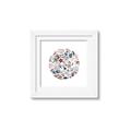 Picture of Coral circle I _GroupedProduct_Square_Framed_Matted_