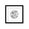 Picture of Coral circle I _GroupedProduct_Square_Framed_Matted_