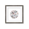 Picture of Coral circle I _GroupedProduct_Square_Framed_Matted_