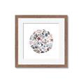 Picture of Coral circle I _GroupedProduct_Square_Framed_Matted_