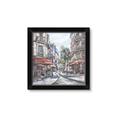 Picture of European Cafe Bar _GroupedProduct_Square_Framed_Matted_