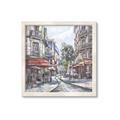 Picture of European Cafe Bar _GroupedProduct_Square_Framed_Matted_