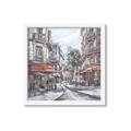 Picture of European Cafe Bar _GroupedProduct_Square_Framed_Matted_