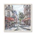 Picture of European Cafe Bar _GroupedProduct_Square_Framed_Matted_