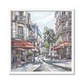 Picture of European Cafe Bar _GroupedProduct_Square_Framed_Matted_