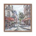 Picture of European Cafe Bar _GroupedProduct_Square_Framed_Matted_