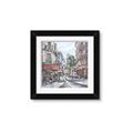 Picture of European Cafe Bar _GroupedProduct_Square_Framed_Matted_