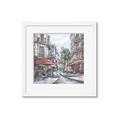 Picture of European Cafe Bar _GroupedProduct_Square_Framed_Matted_