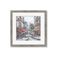Picture of European Cafe Bar _GroupedProduct_Square_Framed_Matted_