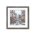 Picture of European Cafe Bar _GroupedProduct_Square_Framed_Matted_