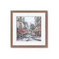 Picture of European Cafe Bar _GroupedProduct_Square_Framed_Matted_
