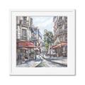 Picture of European Cafe Bar _GroupedProduct_Square_Framed_Matted_